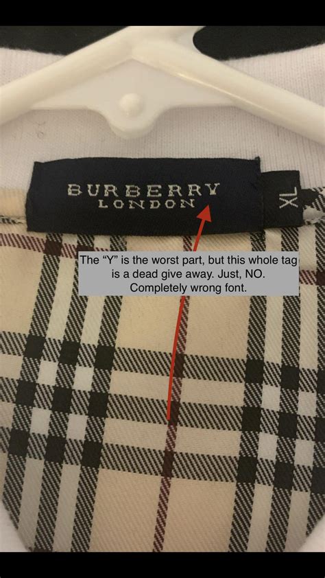 burberry fake buy|how to check burberry authenticity.